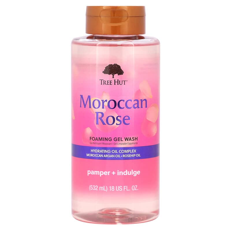 Tree Hut | Foaming Gel Wash | Moroccan Rose