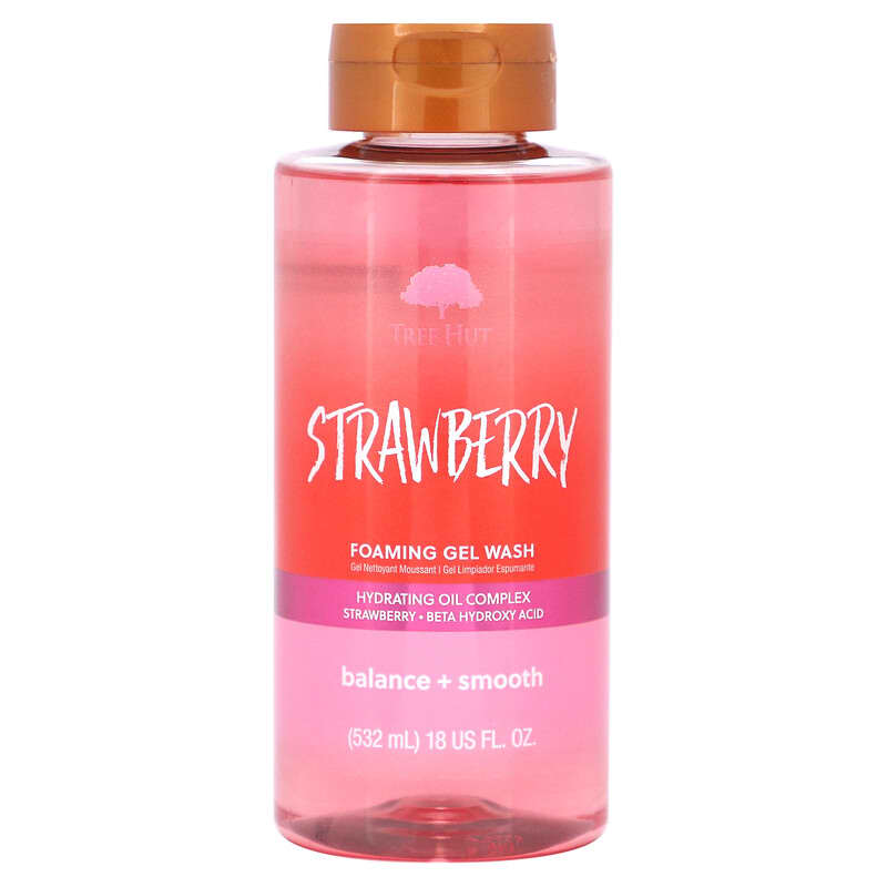 Tree Hut | Foaming Gel Wash | Strawberry