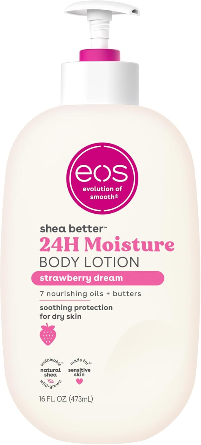 eos | Shea Better Body Lotion | Strawberry Dream