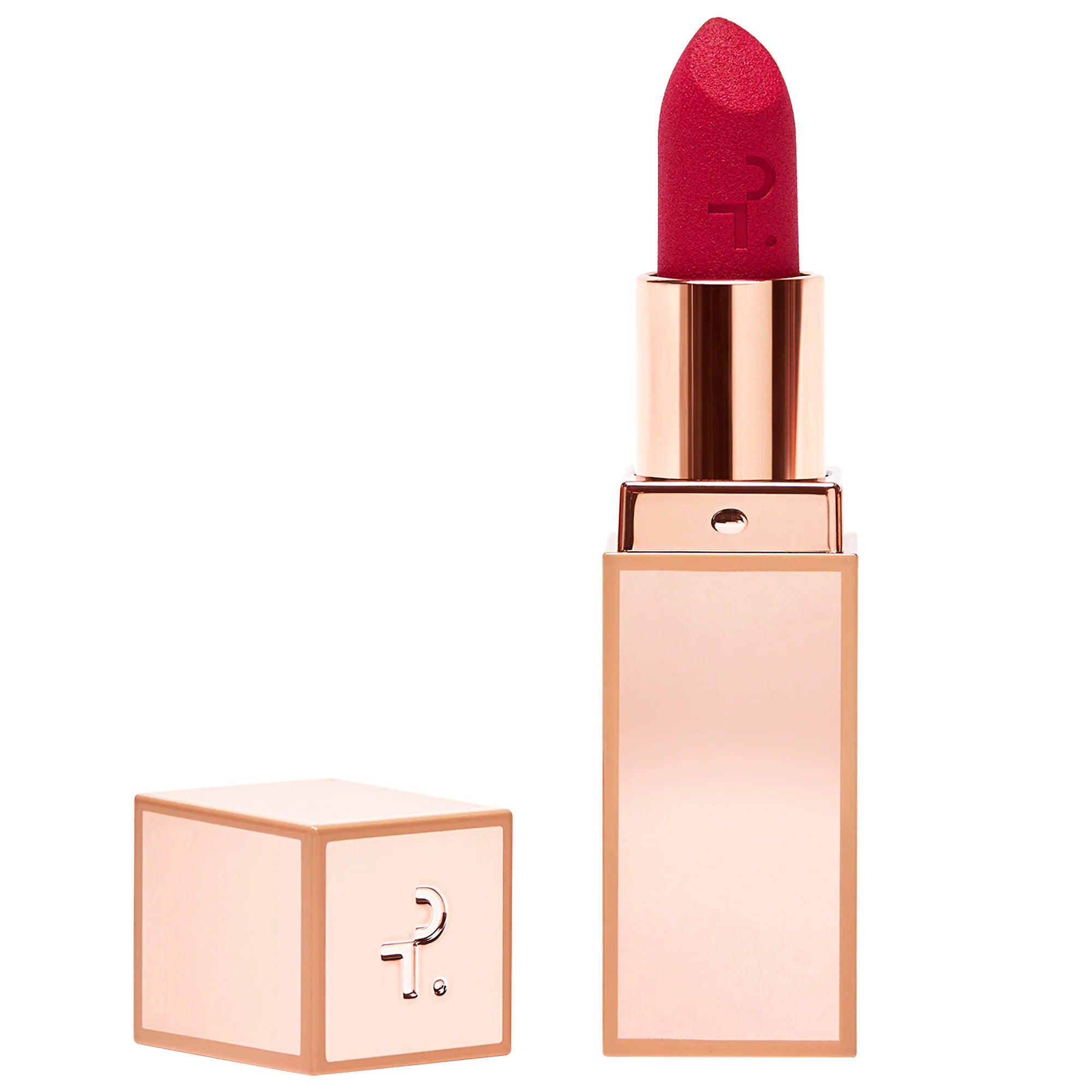 PATRICK TA | MAJOR HEADLINES MATTE
SUEDE LIPSTICK | SHE'S HARD TO GET