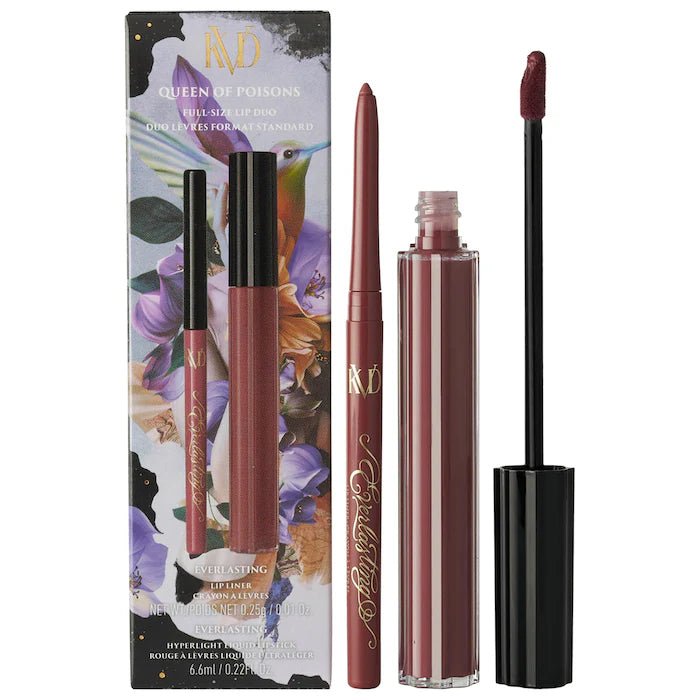 KVD | Queen of Poisons Transfer-Proof Lip Duo | Full-Size