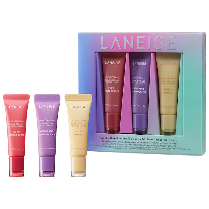 LANEIGE | On-the-Glow Lip Balm Trio