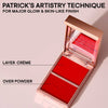 PATRICK TA | Creme & Powder Blush | She Left Me On Red