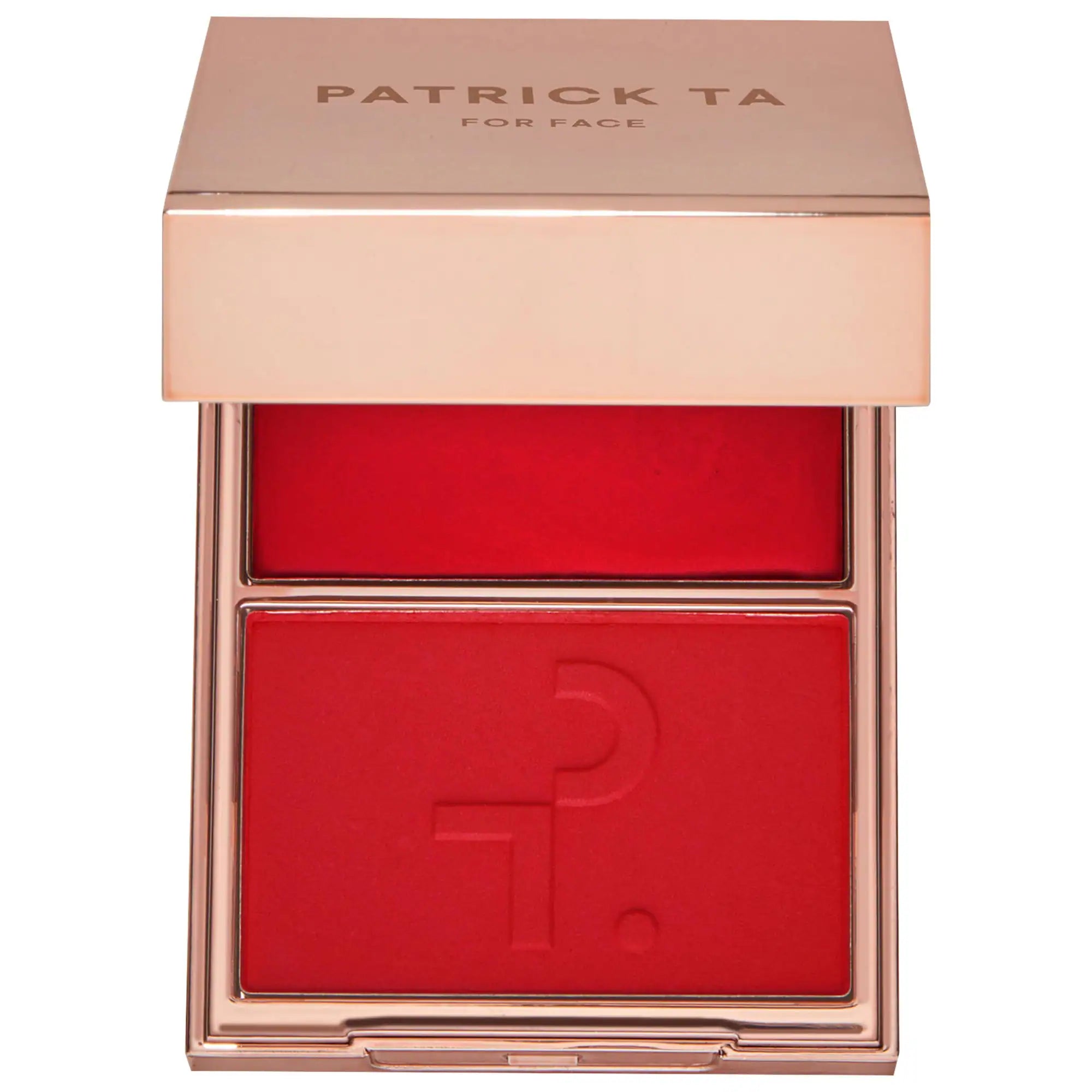 PATRICK TA | Creme & Powder Blush | She Left Me On Red