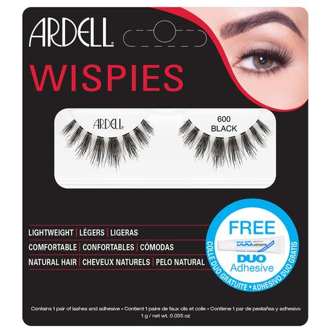 ARDELL | Wispies | Cluster Lashes Black 600  (with DUO Glue)