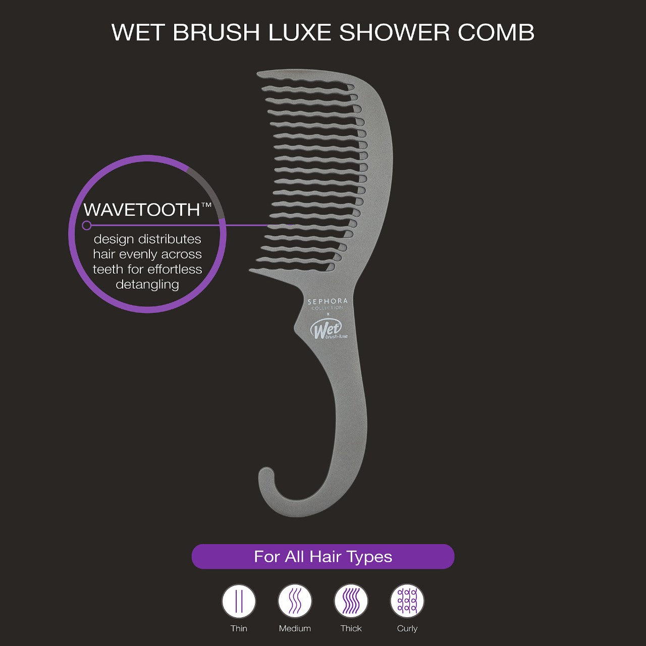 Sephora Collection x Wet Brush Luxe Detangler - SEPHORA COLLECTION