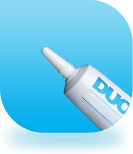 Dou Adhesive - Striplash White